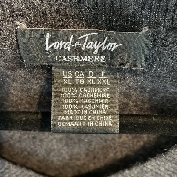 L+T cashmere long sleeve sweater - Picture 3 of 4